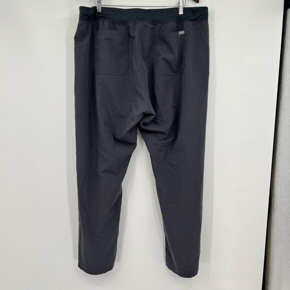 Figs High Waisted Livingston Basic Scrub Pants gray charcoal plus size XXL - Picture 7 of 13